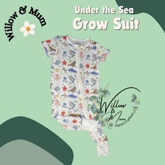 Organic Growsuit | Baby | Under The Sea