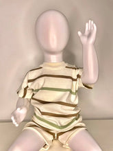 Striped Knit 2pcs Summer set