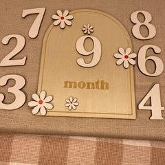 Wooden Milestone Sign Arch
