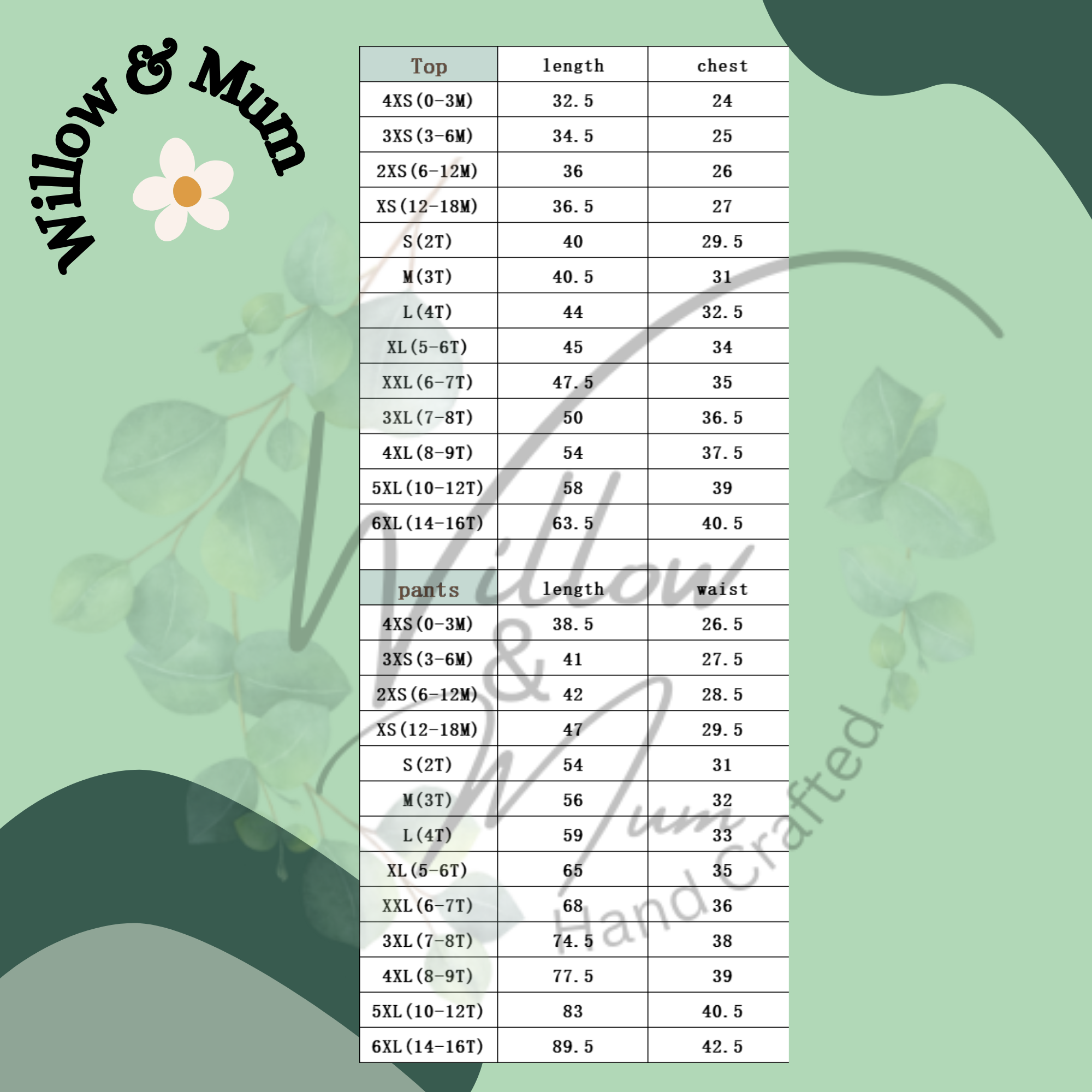 Bluey & Bingos Flower Party Organic 2pcs Set