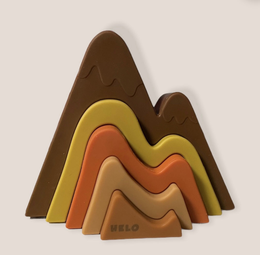 Silicone Mountain Teether | Baby