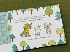 Wooden Happy Teeth Duo with Story Book-Crocodile