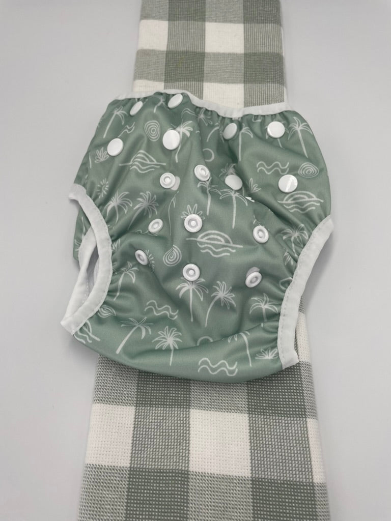 Swim Nappy's  | Summer Green