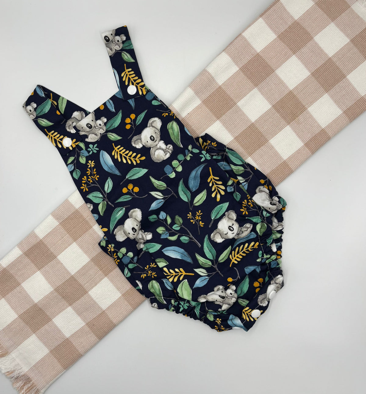 Navy Aussie Romper