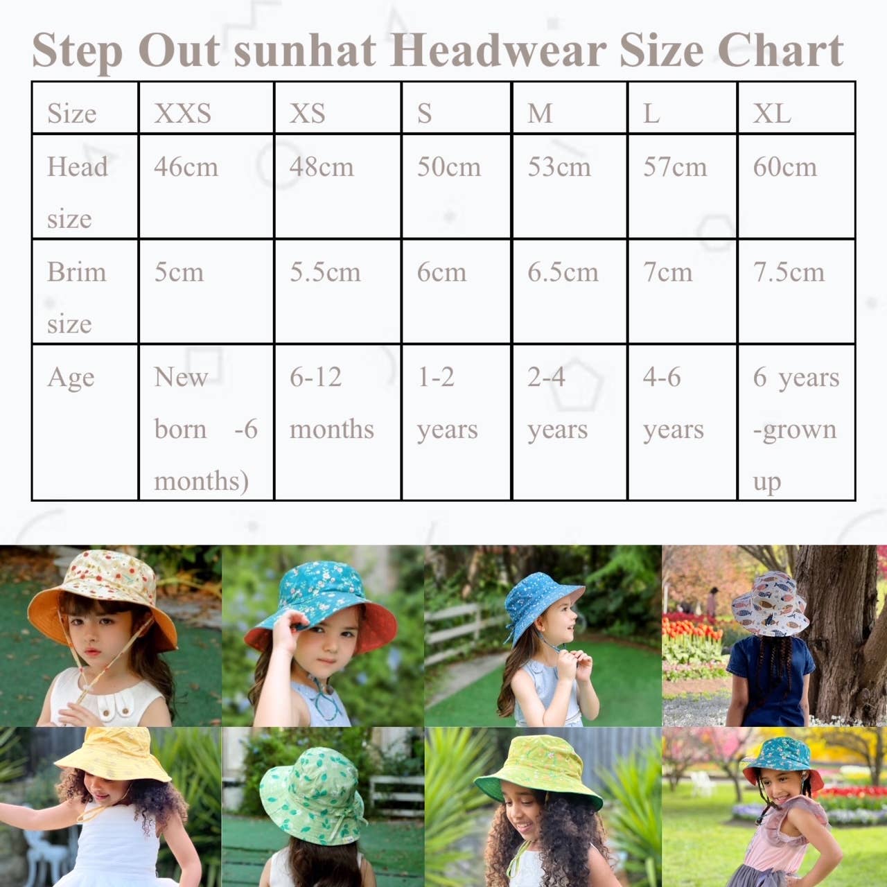 Giraffe Sun HatSKU SOSS1-04